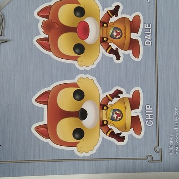 SALE! New POP! Chip And Dale Vinyl Figures 2 Pack - Picture 8 of 14